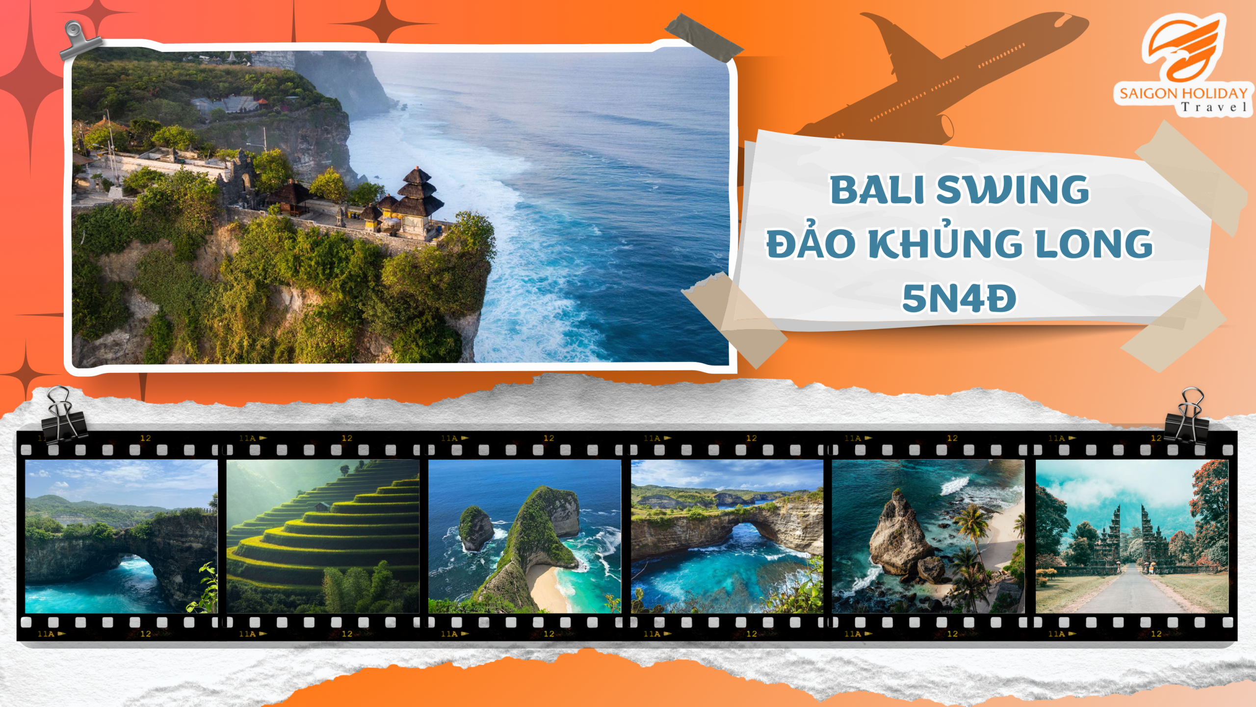 BALI - SWING - ĐẢO KHỦNG LONG 4N3Đ