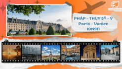 PHÁP - THỤY SĨ - Ý 10N10Đ