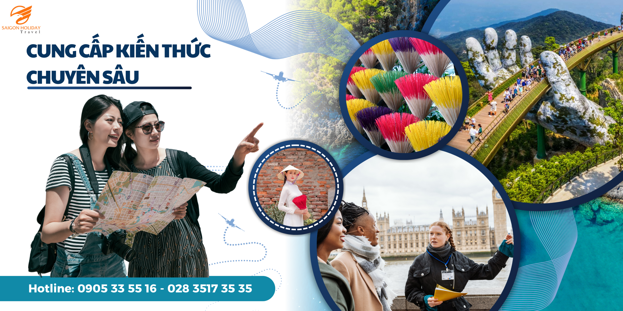 hướng dẫn viên cung cấp kiến thức chuyên sâu